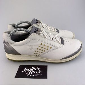 Ecco Biom Natural Motion Hydromax Mens 40 US 6 Yak Leather Spikeless Golf Shoes